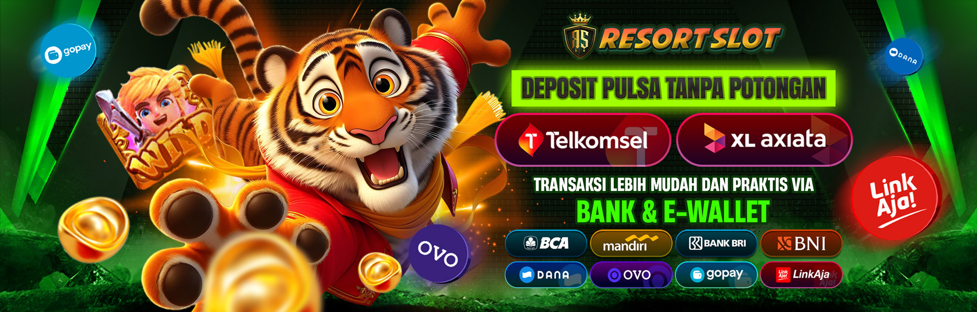 DEPOSIT PULSA TANPA POTONGAN RESORTSLOT