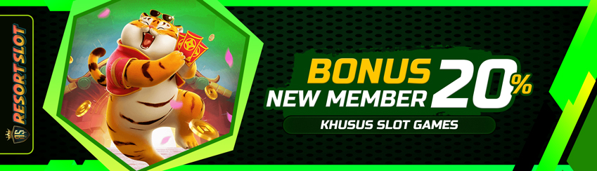 BONUS NEW MEMBER 20%